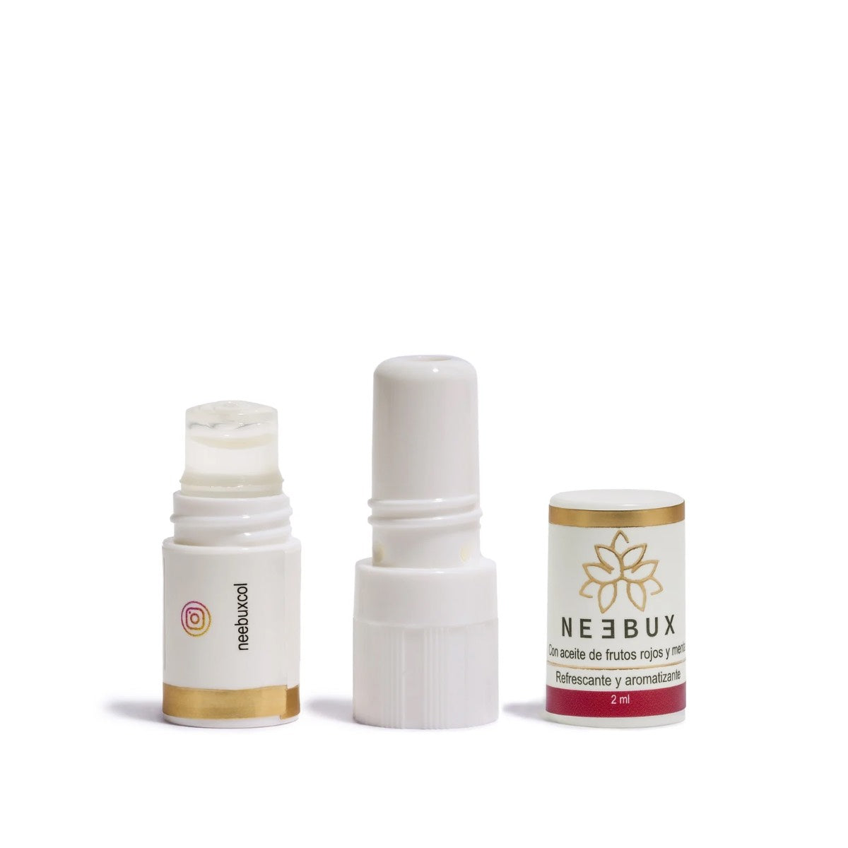 Neebux Solución Mentolada Frutos Rojos